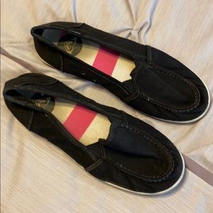 Black Slip-On Shoes